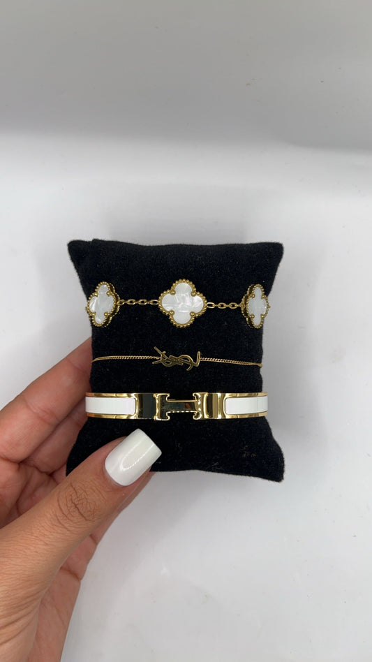 Ysl Weiß Set