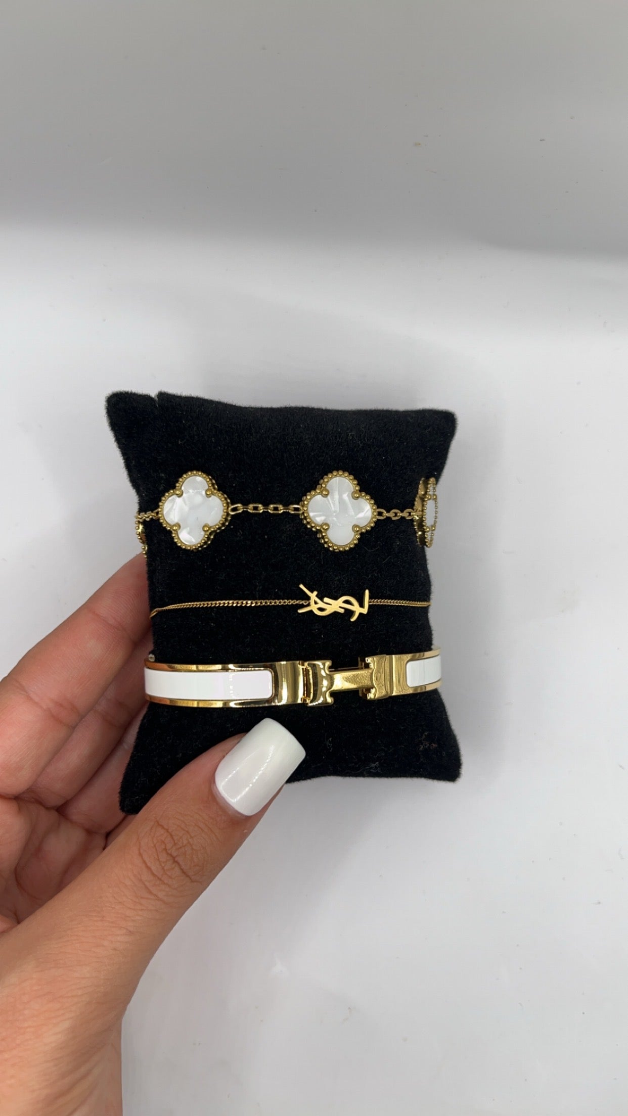 Ysl Weiß Set