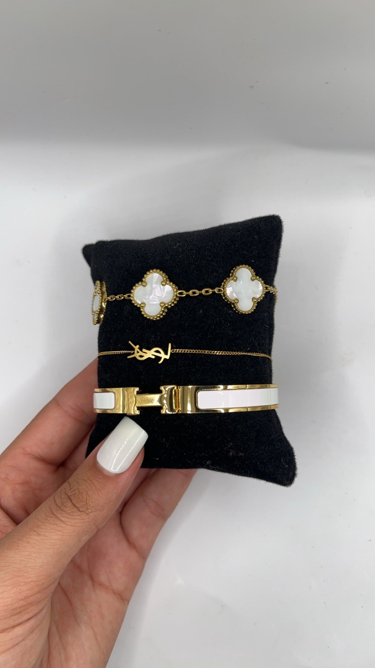 Ysl Weiß Set