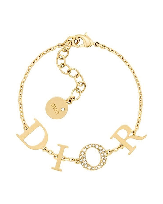 Gold CD Armband