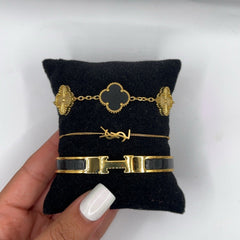 Ysl Schwarz Set