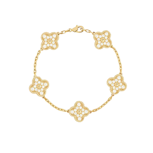 VIERBLATT DELUXE | GOLD ZIRKONIA
